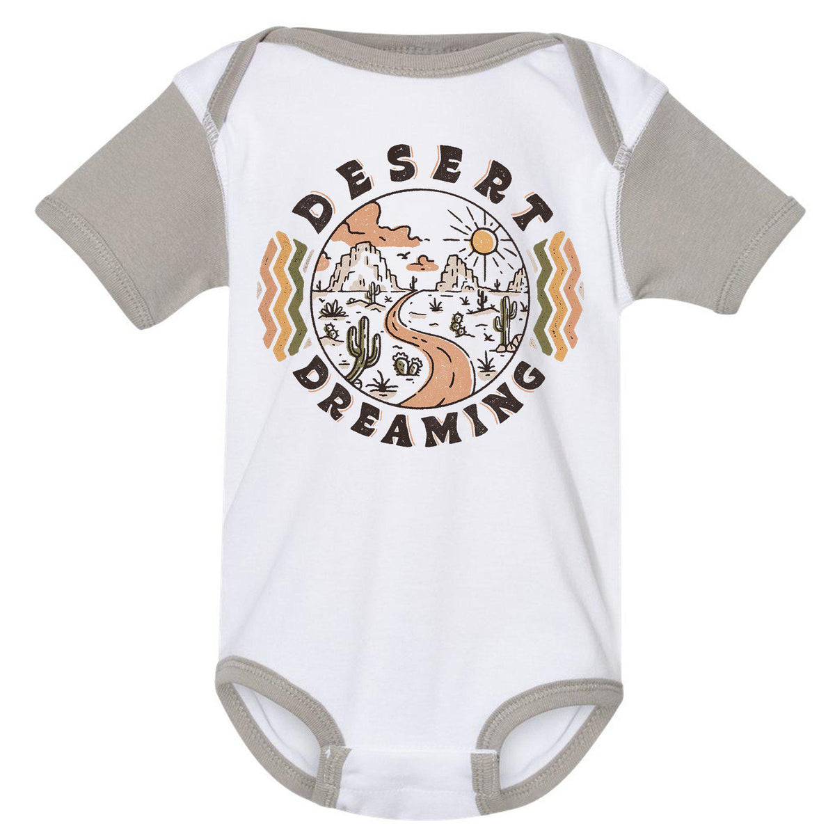 Arizona Dreaming Road Baby Onesie Arizona Dreaming Road Baby Onesie