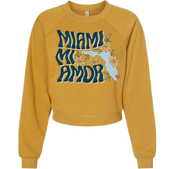 Miami mi Amor Florida Raglan Sweater