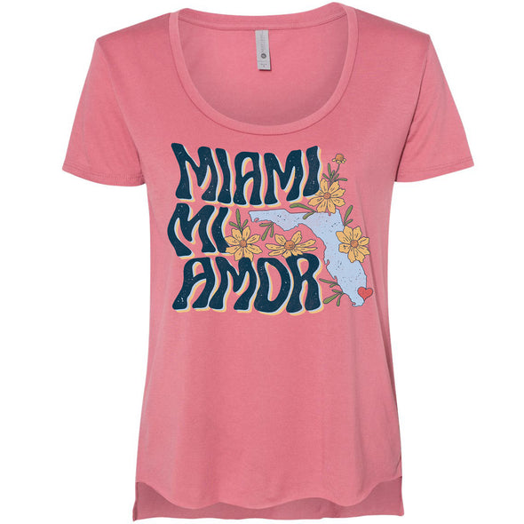 Miami mi Amor Florida High Low Top