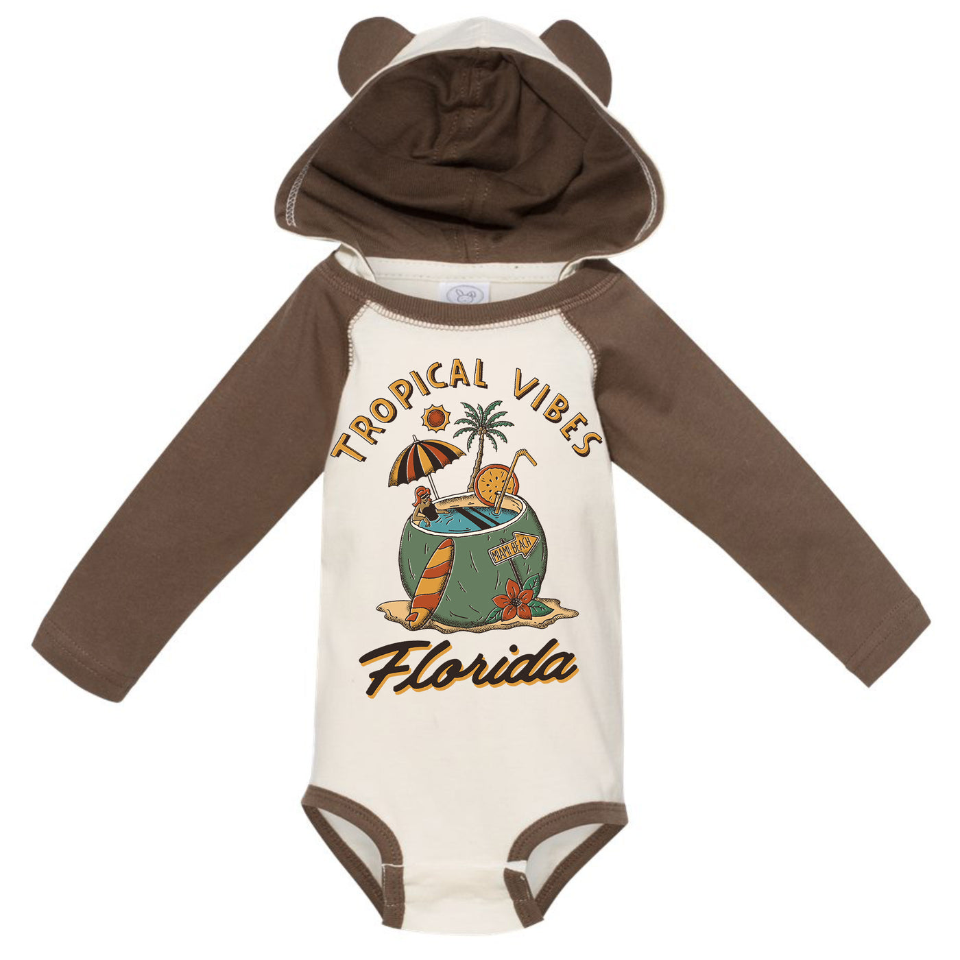 Tropical onesie sales