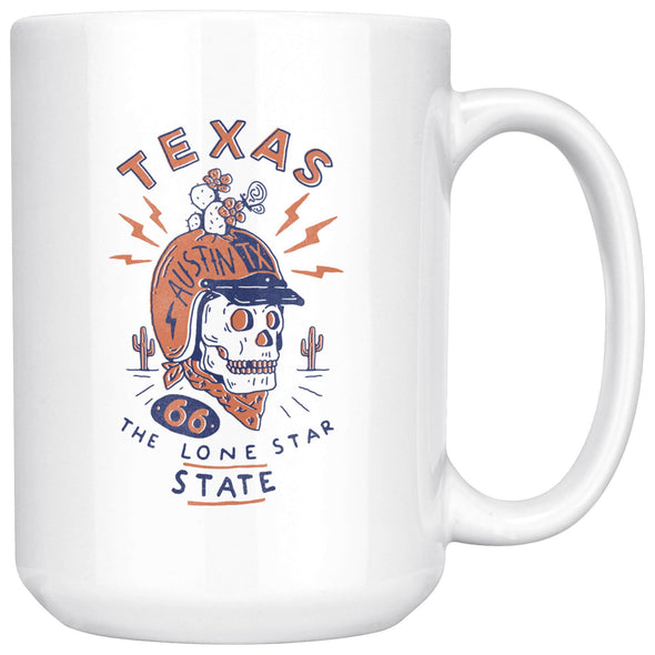 66 Texas Lonestar Ceramic Mug-CA LIMITED