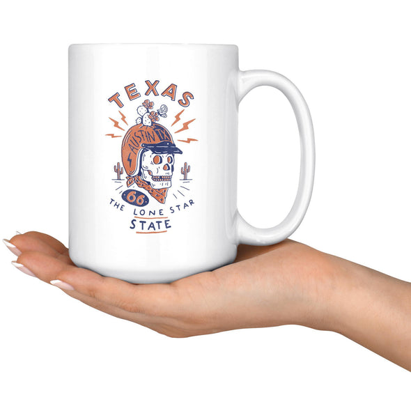 66 Texas Lonestar Ceramic Mug-CA LIMITED