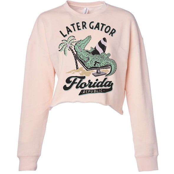 Later Gator Florida Cropped Sweater