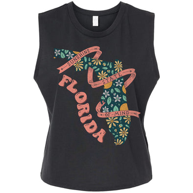 Sunshine State Florida Cropped Tank