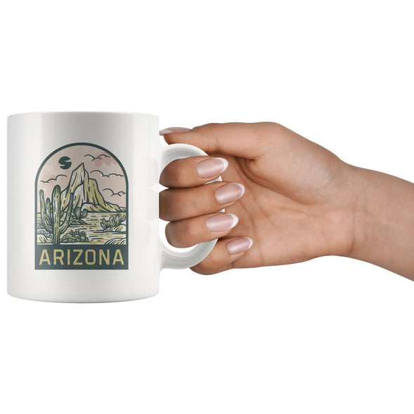 Arizona Desert Ceramic Mug-CA LIMITED