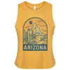 Arizona Desert Crop Tank-CA LIMITED