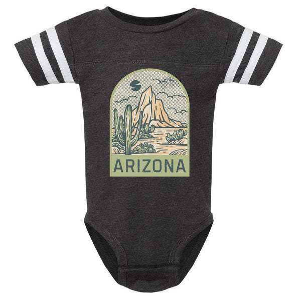 Arizona Desert Stripes Baby Onesie-CA LIMITED