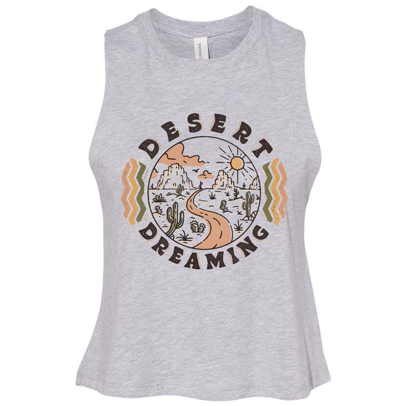 Arizona Dreaming Road Crop Tank-CA LIMITED