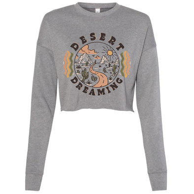Arizona Dreaming Road Cropped Sweater-CA LIMITED