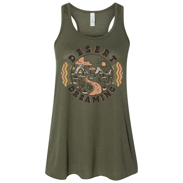 Arizona Dreaming Road Flowy Tank-CA LIMITED