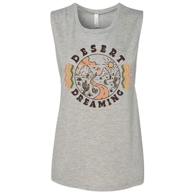 Arizona Dreaming Road Muscle Tank-CA LIMITED