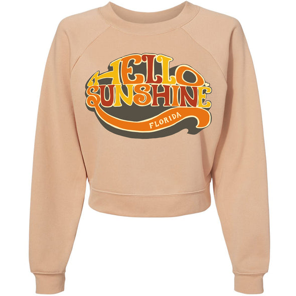 Hello Sunshine Florida Raglan Sweater