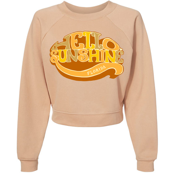 Hello Sunshine Florida Raglan Sweater