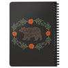 Bear CA Love Black Spiral Notebook-CA LIMITED