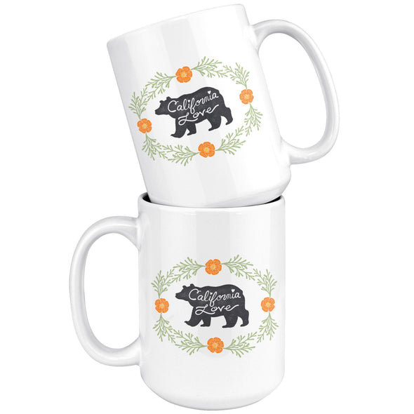 Bear CA Love Ceramic Mug-CA LIMITED