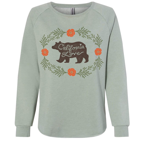 Bear CA Love Crewneck Sweatshirt-CA LIMITED