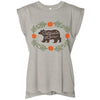 Bear CA Love Rolled Sleeve Tank-CA LIMITED