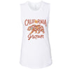 Bear Poppy Blossom Muscle Tank-CA LIMITED