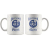 CA Grown Circle Blue Mug-CA LIMITED