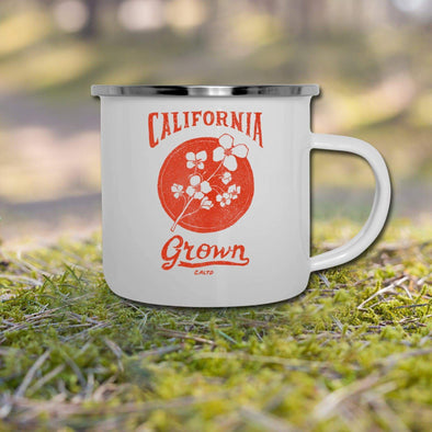 CA Grown Circle Orange Camper Mug-CA LIMITED