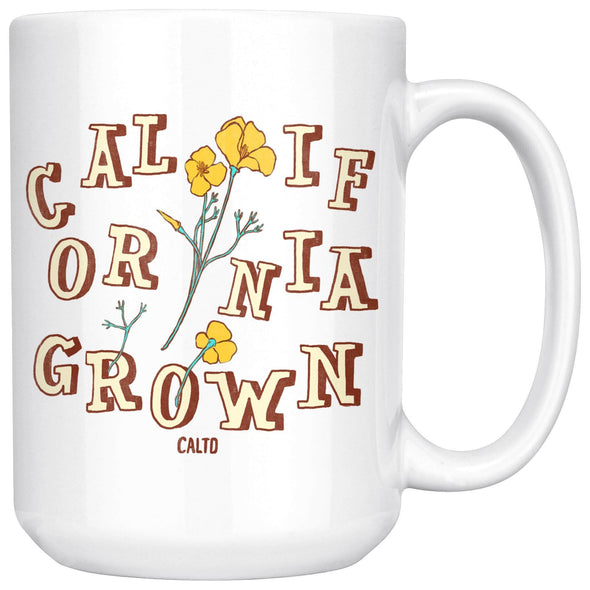 CA Grown Poppies Mug-CA LIMITED