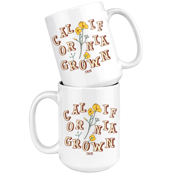 CA Grown Poppies Mug-CA LIMITED