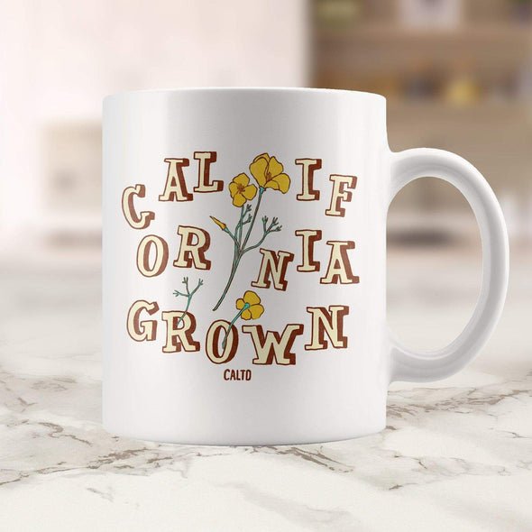 CA Grown Poppies Mug-CA LIMITED