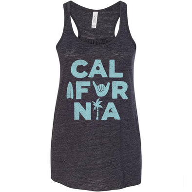 CA Icons Charcoal slub Tank-CA LIMITED