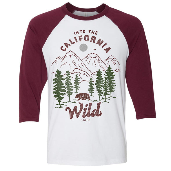 CA Into the Wild Baseball Tee-CA LIMITED