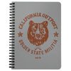 CA Outpost Grey Spiral Notebook-CA LIMITED