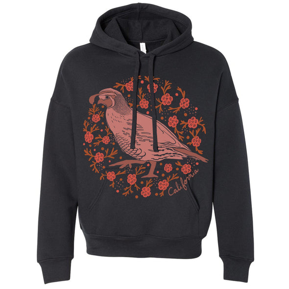 CA Poppy Quail Drop Shoulder Hoodie-CA LIMITED