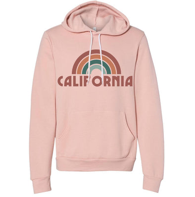 CA Rainbow Peach Hoodie-CA LIMITED