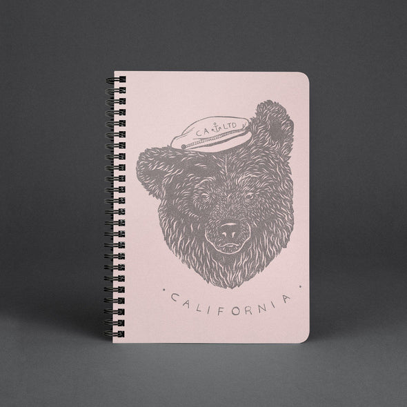 CA Sailor Bear Spiral Notebook-CA LIMITED