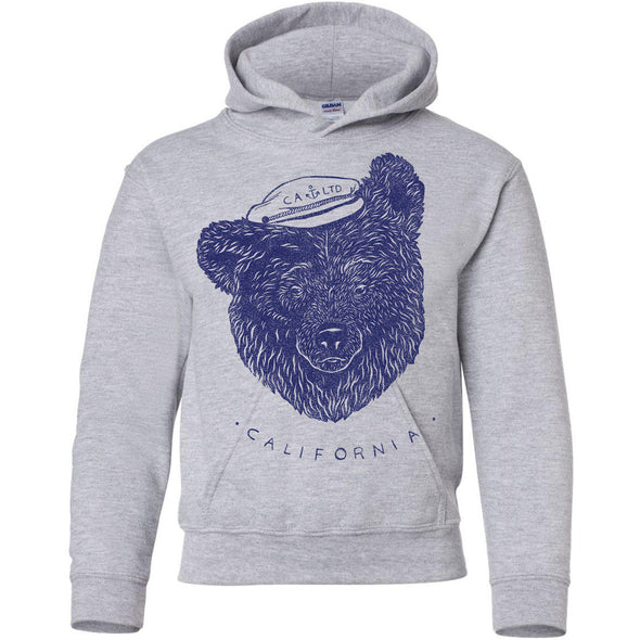 CA Sailor Bear Youth Hoodie-CA LIMITED