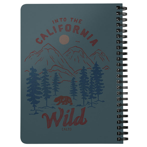 CA Wild Blue Spiral Notebook-CA LIMITED