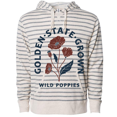 CA Wild Poppies Hoodie-CA LIMITED