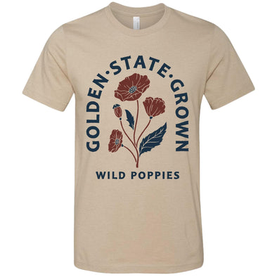 CA Wild Poppies Tee-CA LIMITED