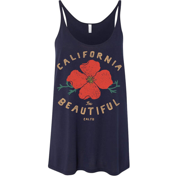 Cali Beautiful Flowy Tank-CA LIMITED