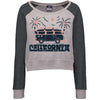 Cali Van Cropped Sweatshirt-CA LIMITED