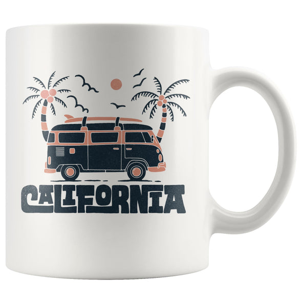 Cali Van Navy Mug-CA LIMITED