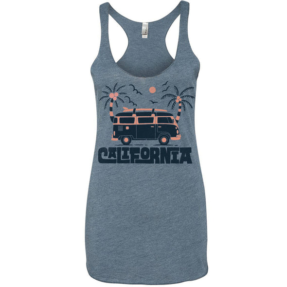 Cali Van Racerback Tank-CA LIMITED