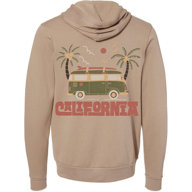 Cali Van Zipper Hoodie-CA LIMITED