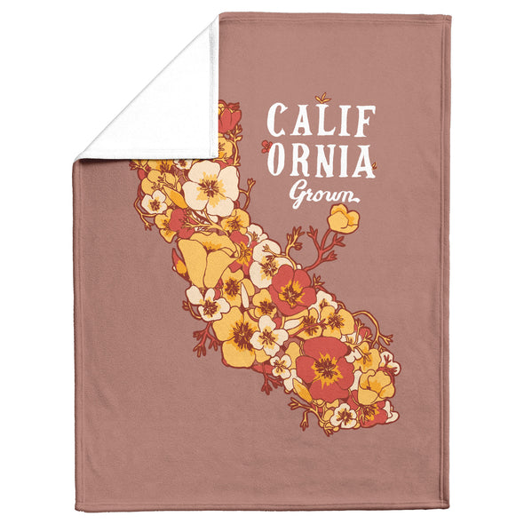 Cali grown Mauve Blanket