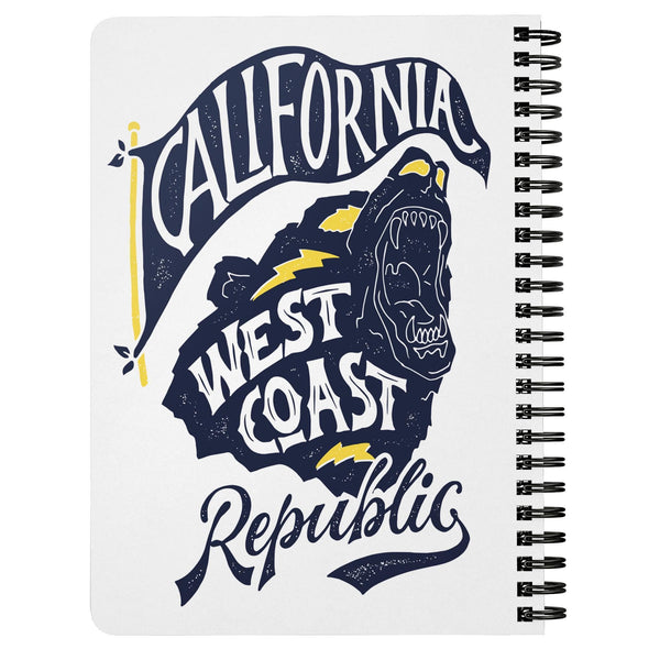 California Bear Spiral Notebook-CA LIMITED