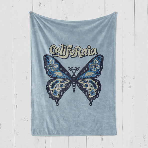California Butterfly Blanket-CA LIMITED