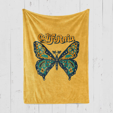 California Butterfly Blanket-CA LIMITED