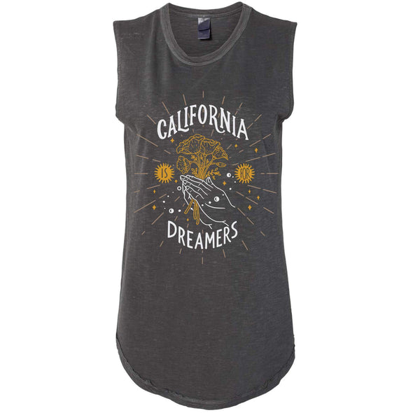 California Dreamers Muscle Tank-CA LIMITED