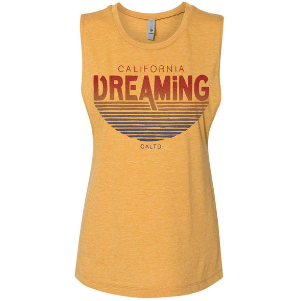 California Dreaming Muscle Tank-CA LIMITED