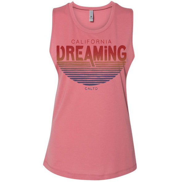 California Dreaming Muscle Tank-CA LIMITED