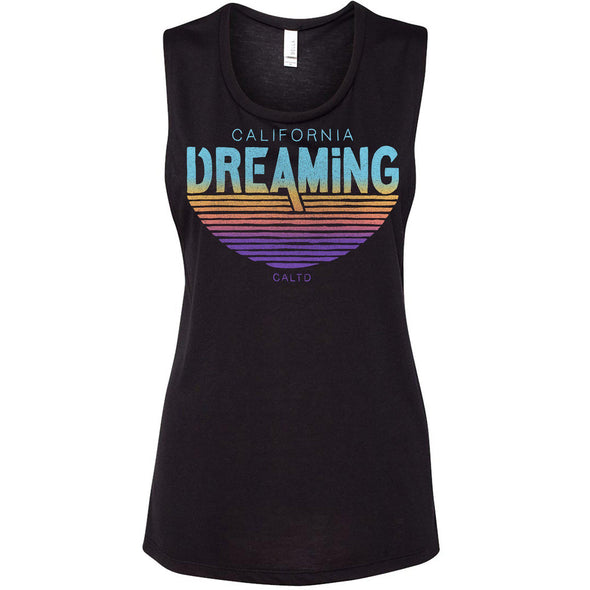 California Dreaming Muscle Tank-CA LIMITED